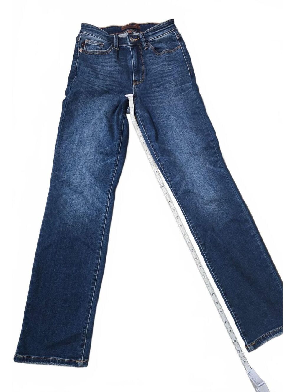 Judy Blue Women's Straight Fit Jeans Size 1/25 Dark Wash Stretch